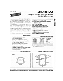 DataSheet MAX619 pdf